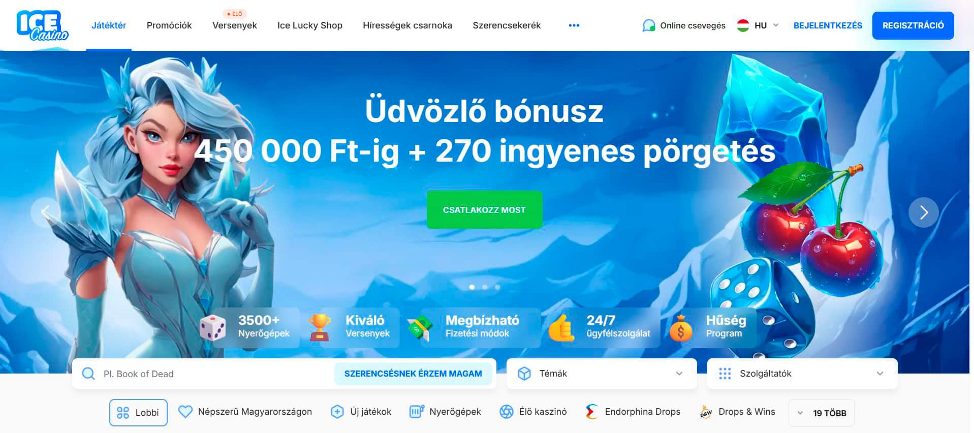 50-ingyen-pörgetés-regisztráció-után-Ice-Casino